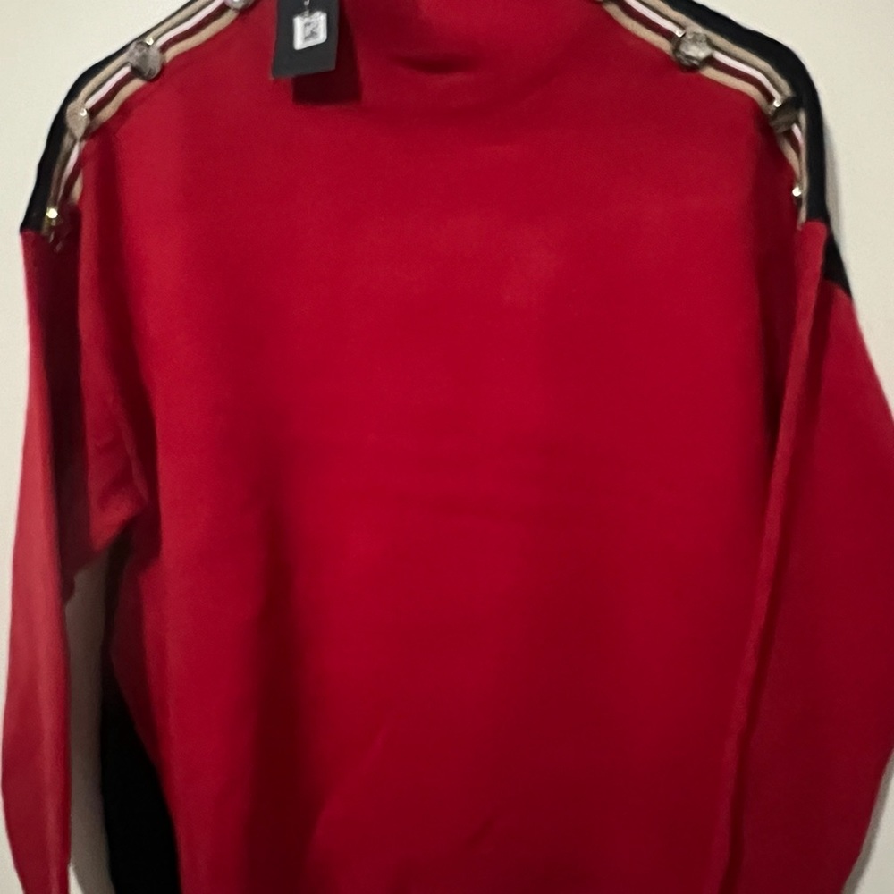 Tommy Hilfiger Women's Cropped Mock-Neck Sweater
